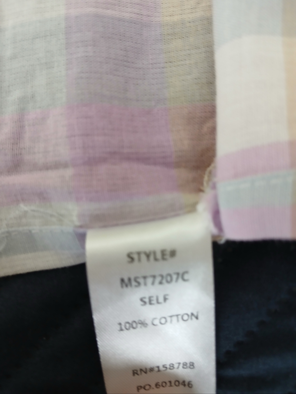 MABLE Pastel Plaid - Two-Piece Set Size S - Picture 5 of 5